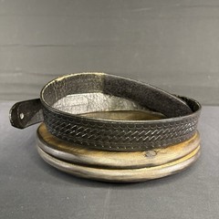Bianchi Duty Belt Size 34″ Waist 1.5″ Wide Black Basketweave Leather