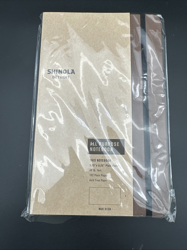 Shinola Detroit All Purpose Notebook