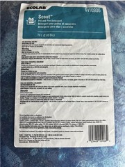 2 Bags Ecolab 6110906 Scout Liquid Pot & Pan Detergent 2 Gallon Bags