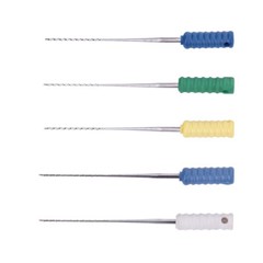 10 Packs Dental Barbed Broaches 25mm Medical Stainless Steel Root Canal Files