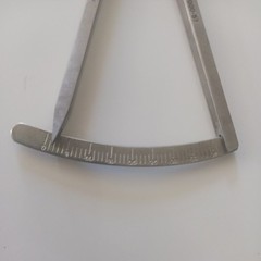 ACE Castroviejo Caliper Round 0-40mm 7 Surgical Dental Instruments Made is USA