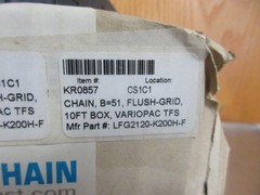 Flexon System Plast LFG 2120H – K 200 H-FT Modular Conveyor Belt 50.8mmx10 Feet