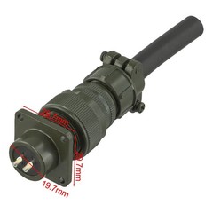 High Compatibility MS3106A 14S Connector with Aluminum Alloy Construction