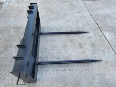 New Skid Steer JCT Hay Bale Spear Attachment Bobcat CAT CASE Deere