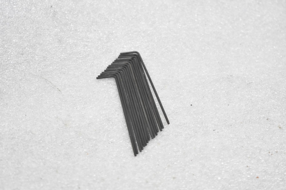 C STUBBY BALL END L-WRENCH 1.5MM SIZE, 3-1/8″ LONG (LOT OF 15)