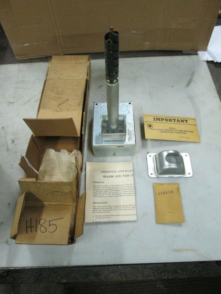Controls Company Of America Warm Air Fan Or Limit Control 80008 E68 (NIB)