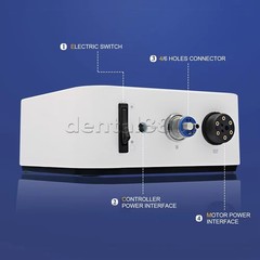 High Speed Dental Micro Motor Brushless 200,000RPM LED 1:5 Contra Angle