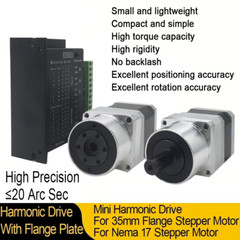 Micro Harmonic Drive Reducer Precision Harmonic Gearbox Robot Arm Cam Divider