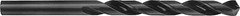 10.20mm (.4016) Taper Length Drill, HSS, 118° USA Made by Michigan Drill