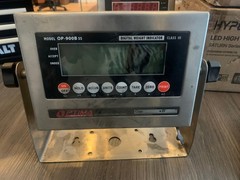 OPTIMA SCALE OP-900B-12 LCD INDICATOR WITH INTERNAL BATTERY, Stainless NTEP