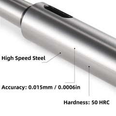 MT3 to MT4 Morse Steel Taper Drill Sleeve Adapter for Lathe Milling Lengthene…