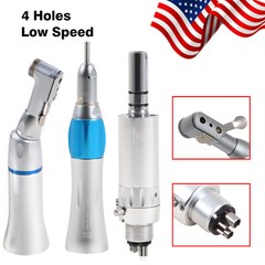 NSK Style Dental Slow/Low Speed Handpiece Contra Angle Straight Air Motor 2/4H F