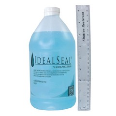 IdealSeal Envelope Liquid Moistener and Sealer – 0.5 Gallon (64 oz), Blue