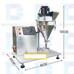 Spiral Semi Automatic Pepper Spice Coffee Powder Auger Powder Filling Machine