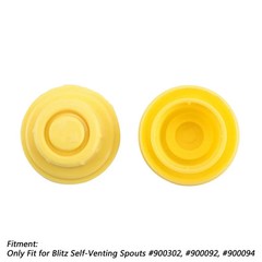 5*Replacement YELLOW SPOUT CAP Top For BLITZ Fuel GAS CAN 900302 900092 900094