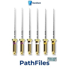 GemDent ApexDrive PathFiles NiTi Glide Path Files Endo Rotary Assorted #13-#19