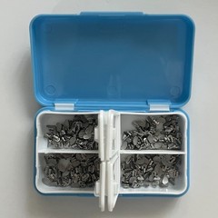50Sets Dental Orthodontic Bondable Buccal Tubes 2nd Roth .022 Molar Tubes U1L1
