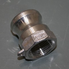 (10) USA Sealing 3/4″ Cam & Groove Adapter BULK-CGF-266, 304 Stainless Steel, A
