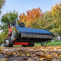 Heavy Duty Flail Mower Attachment for TYPHON STOMP Mini Skid Steer 1450mm