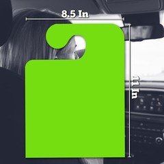 Versa Tags Blank Hook Rearview Mirror Hang Tags Pack of 50 Hang Tag 8.5″ X 11.5″
