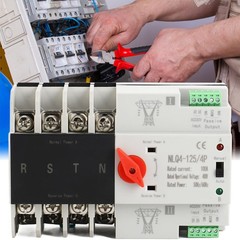4P 3‑Phase 4‑Wire Power Automatic Transfer Switch Long Service Life For