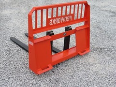 48″ 4,000 Pound Extreme Duty Pallet Forks Attachment Fits Kubota Quick Attach