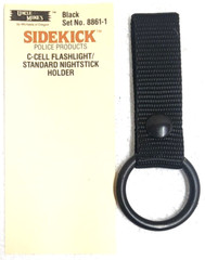 5) PACK!!! Uncle Mike’s C-Cell Flash Light Black Holder/Baton Holder NEW in pkg