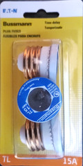 Bussmann 15 amp fuse Tl 3 Pack Copper
