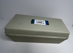 Vintage DYMO 1550 Tapewriter Label Maker with 3 Wheels, Tape & Case