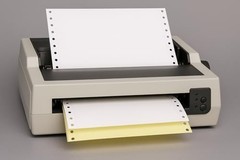 Continuous Carbonless Computer Paper 9.5 x 11 2-Part White/Canary 1700 Sheets