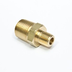 SET OF 2 REDUCER 1/2″x 1/4″ Male Hex Nipple LF Brass Fitting