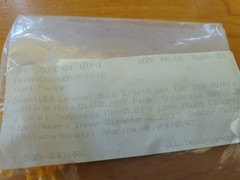 VCC CLB 300 ATP Amber 5mm LED Panel Lenses CLIPLITE NOS Lot of 10