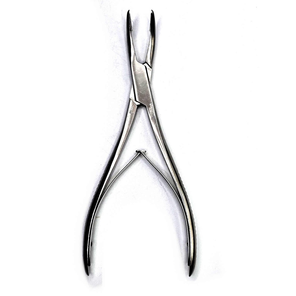 N5380 Storz Reiner Bane Rongeur 7 inches Curved Sigle Action 3×16 mm