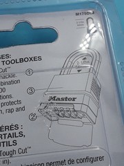 Master Lock Heavy Duty Outdoor Resettable Combination Padlock, #M175DLJ