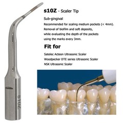 Dental Satelec ACTEON Suprasson P5 Piezo Handpiece Ultrasonic Scaler Tips H3 1S