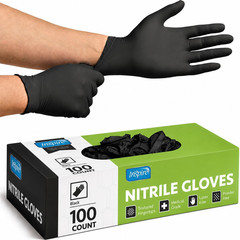 Black Nitrile Disposable Gloves | 4.5 Nitrile Disposable Safety Medical Cooking