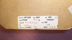 QTY (25) 825 Ohm 2W 1% FLAME PROOF METAL FILM RESISTORS FP69P-825-1% VISHAY
