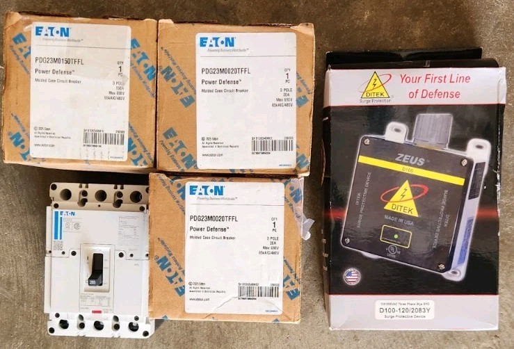Electrical Lot Breakers Surge Protector