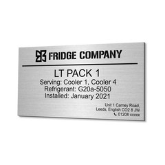 4 Pack Laser Engraving Double Color ABS Plastic Sheets Silver Black 12×8 In