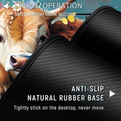 Large Gaming Mouse Pad+ Keyboard 31.5 x 11.8 inches, Yvb-mousepad-9-f-172