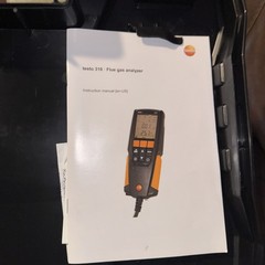 Testo 310 Residential Combustion Analyzer Kit with Printer – 05633110