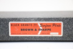 Brown and Sharpe Granite Surface Plate 8×12 inches #4
