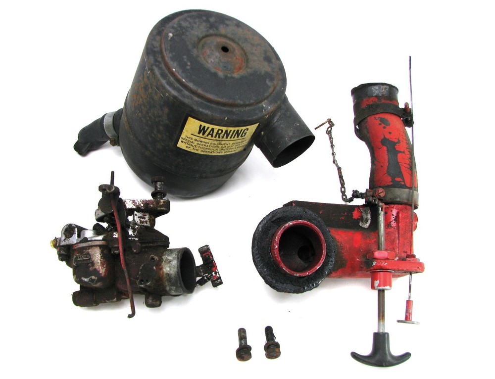 Wisconsin Engine Zenith Carburetor L63 vtg Intake Manifold Throttle Air Cleaner