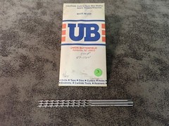 Union Butterfield 4711601 9/64″ Taper Length Parabolic Drill Bit 3 Pack (BN473)