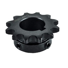 Jeremywell #40 Roller Chain Sprocket B Type 1″ Bore Hardened 12 Tooth