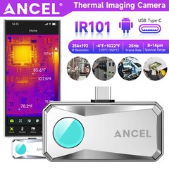 Thermal Imaging Camera IR Resolution 256X192 25Hz Frame Rate Android USB-Type-C