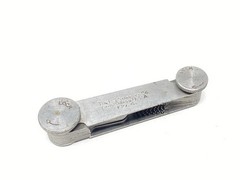 The L.S. Starrett Co. No. 4 Screw Pitch Gage 24 Leaf 4 -30 *Initials*