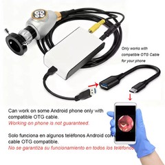 USB Endoscopy Camera Portable HD Medical ENT Endoscope Camera for Windows Mac
