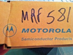 5 Pieces | MRF581 RF NPN Transistor New Original MOTOROLA