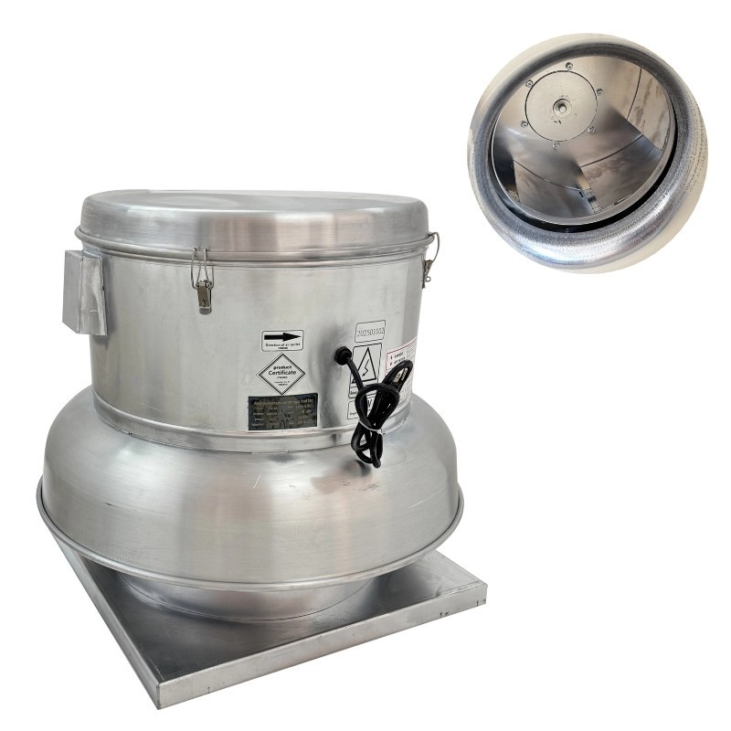 Roof Ventilation Centrifugal Fan Direct Drive Exhaust Fan 110V
